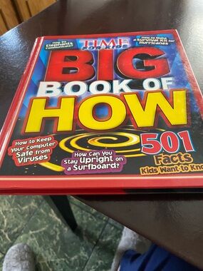 : Big Book of How - Red Cover (Kids Learning Book)